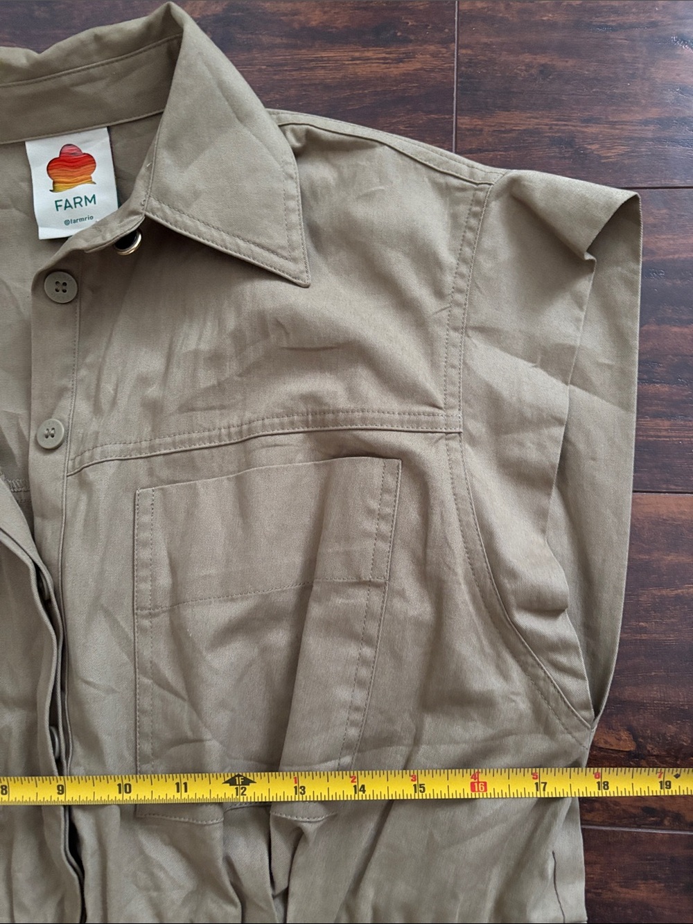 Farm Rio Utility Jumpsuit - Picture 6 of 12